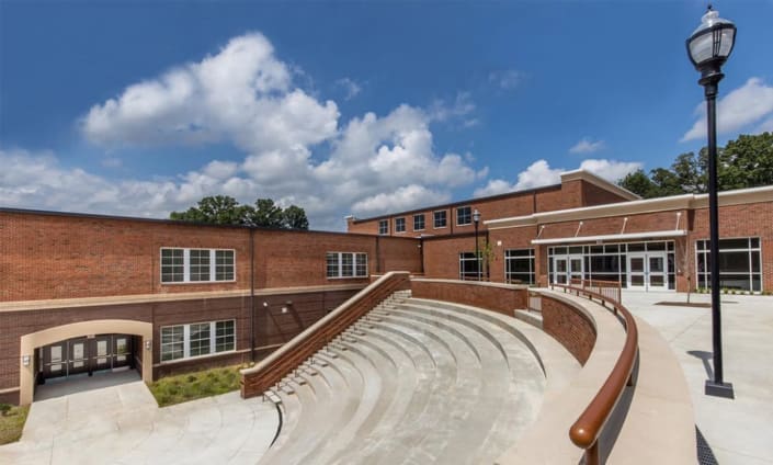 Cross Keys Elementary located in Doraville, Georgia with brickwork from C&C Masonry