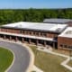Drake Middle School in Auburn, Alabama with brickwork from C&C Masonry